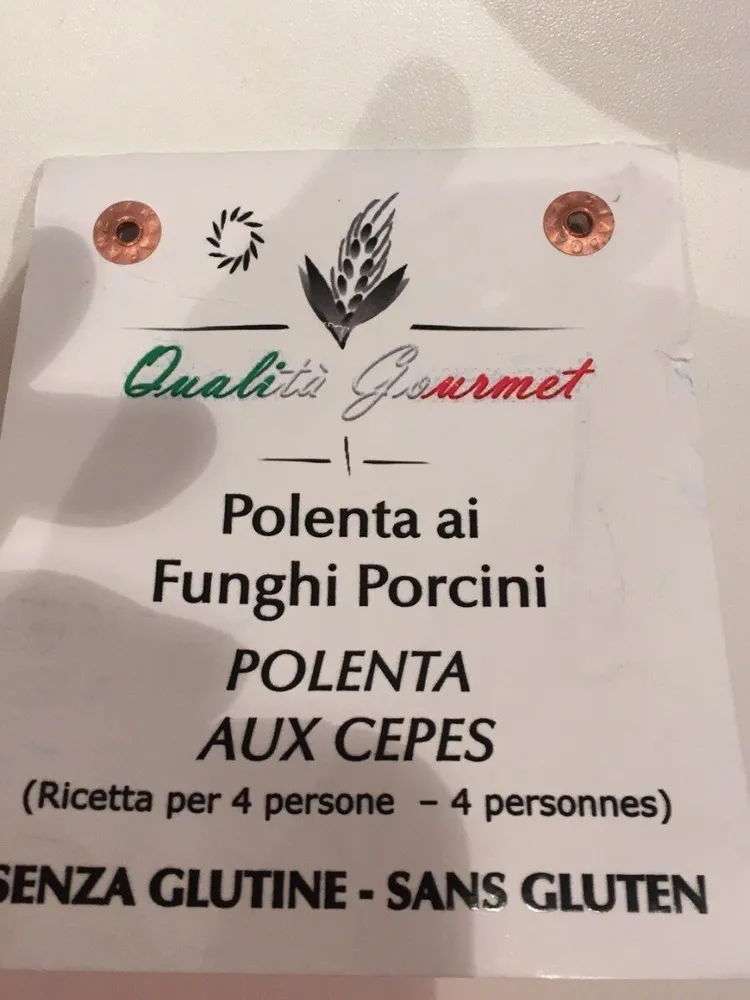 Polenta ai funghi porcini
