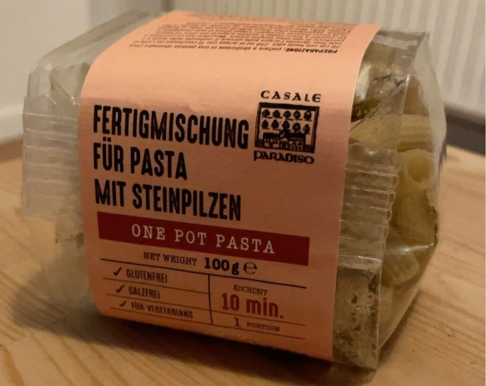 Pasta ai funghi porcini - tutto in una pentola