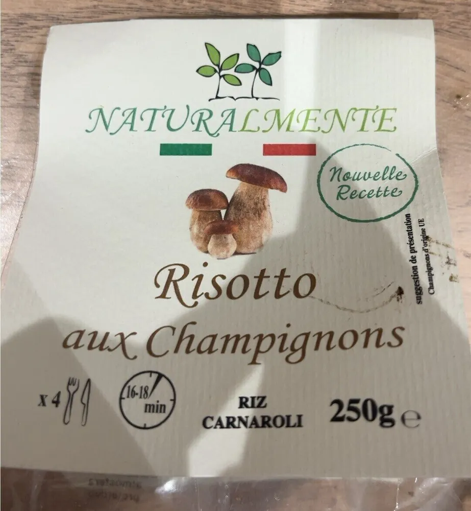 Risotto aux champignons