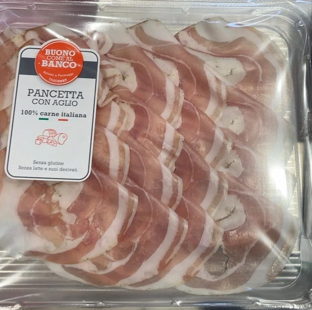 Pancetta con aglio