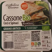 Cassone Bio Ceci e spinaci