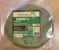 Piadine con spinaci