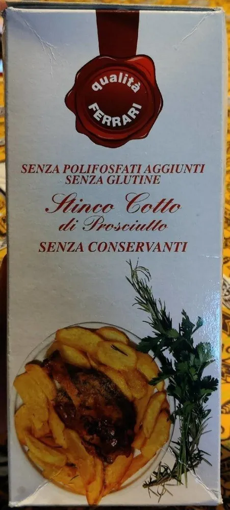 Stinco cotto di prosciutto