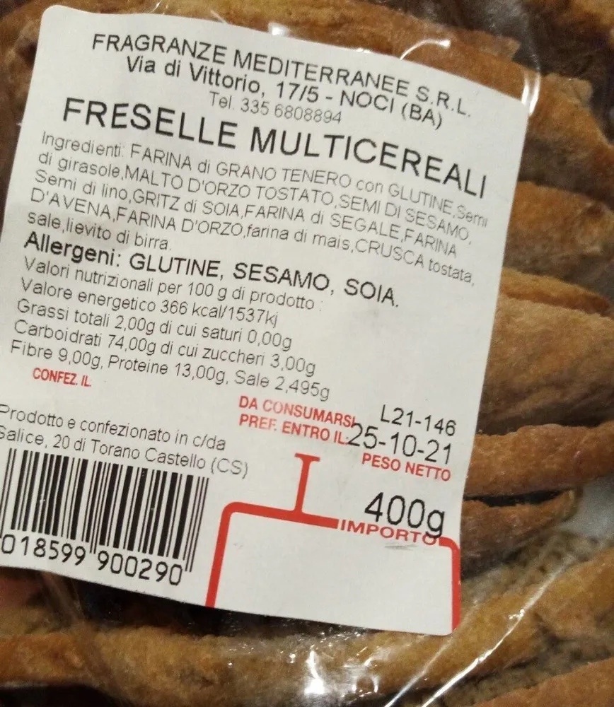 Friselle multicereali