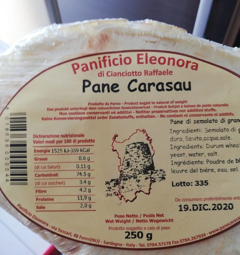 Panel Carasau