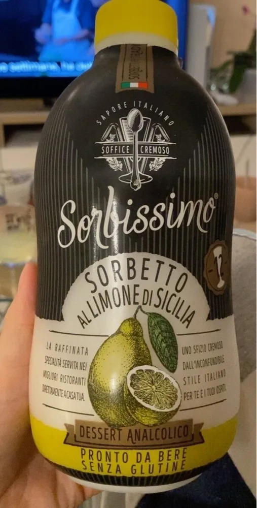 Sorbetto al limone di Sicilia