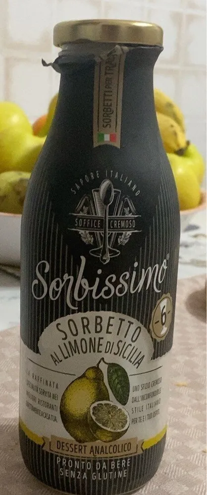 Sorbissimo sorbetto al limone di Sicilia