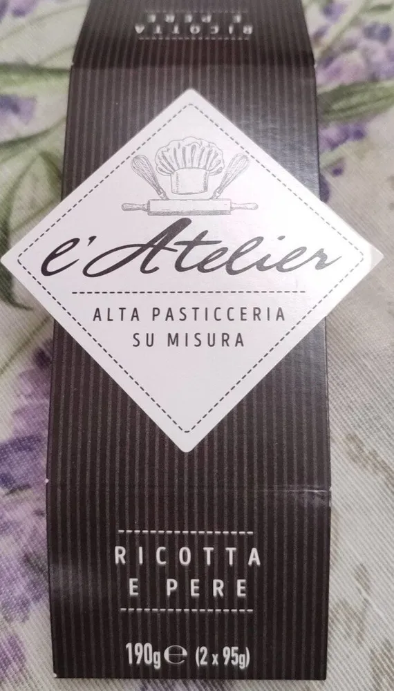 Tortina ricotta e pere