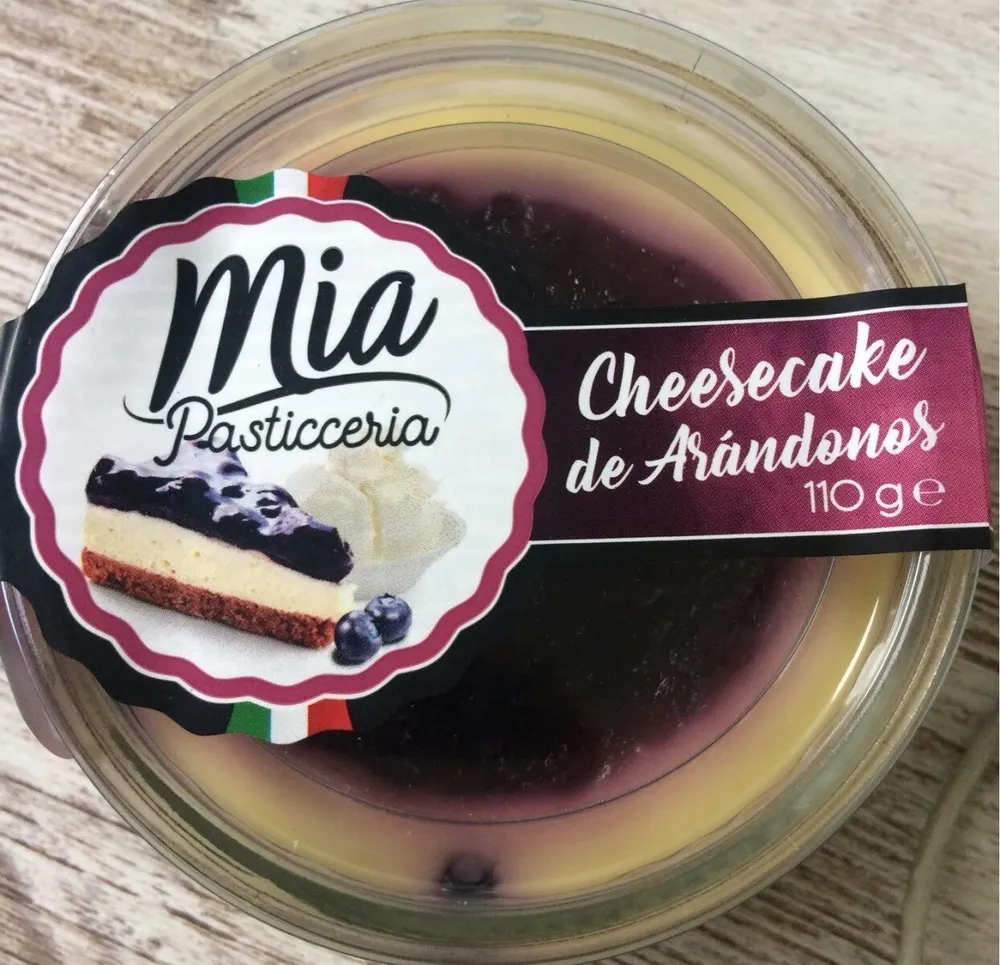 Cheesecake de arándanos