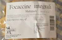 Focaccine integrali