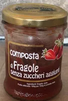 Composta di fragole senza zuccheri aggiunti