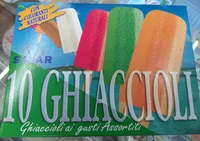 Ghiaccioli assortiti