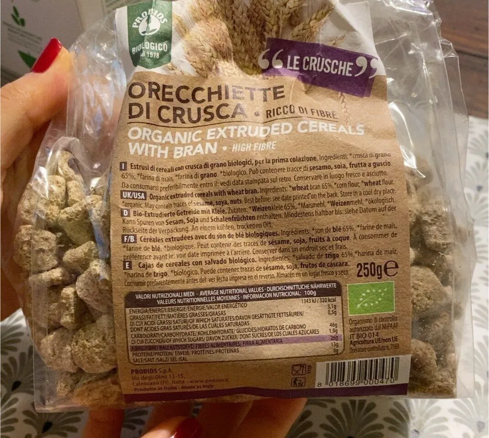 Orecchiette di crusca
