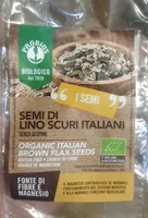 Semi di lino scuri italiani