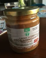 crema scura 100% mandorle italiane
