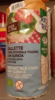 Gallette di riso integrale italiano con quinoa