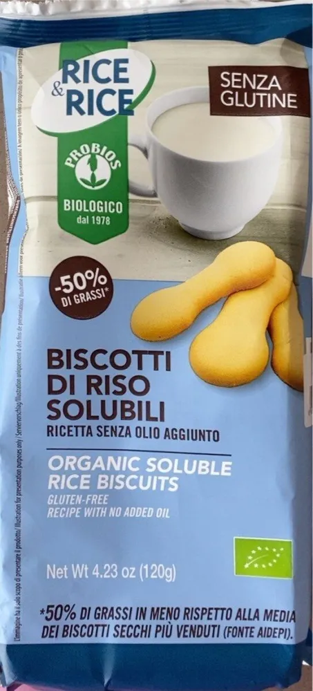 Bio biscotti di riso