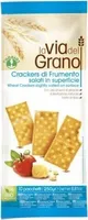 La Via Del Grano Salted Wheat Crackers