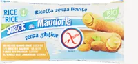 Rice & rice snack alla mandorla