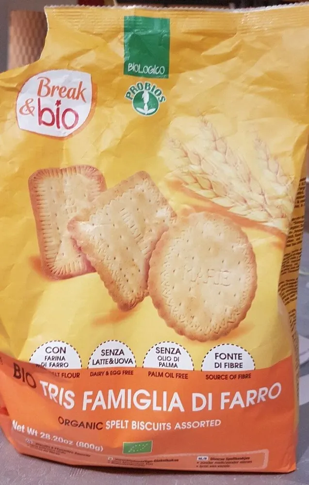 Bio tris famiglia di farro