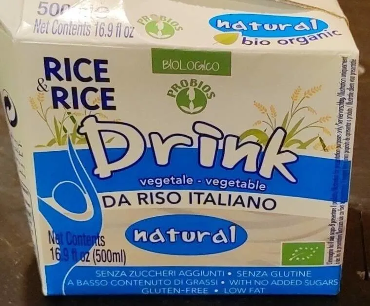Drink Vegetale da riso italiano natural