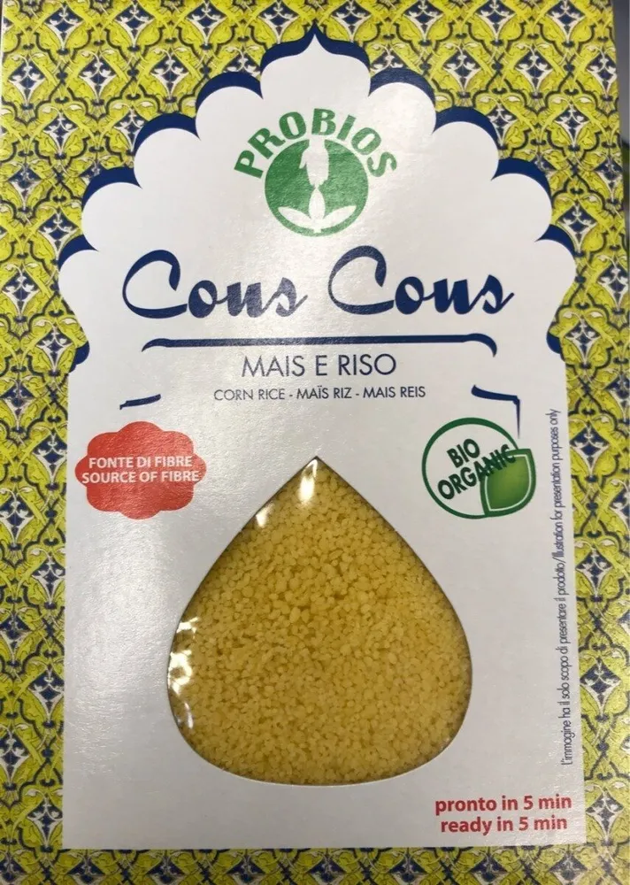 Cous cous mais e riso