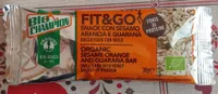 Fit and go snack con sesamo arancia e guaranà