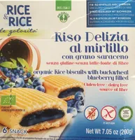 Riso Delizia al mirtillo con grano saraceno