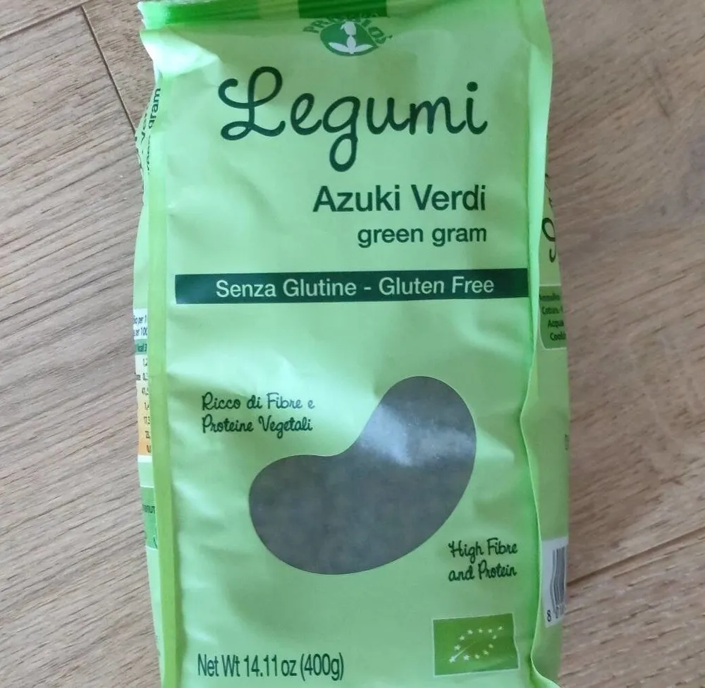 Legumi azuki verdi