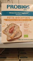 Fette Biscottate Integrali E Semi Di Lino