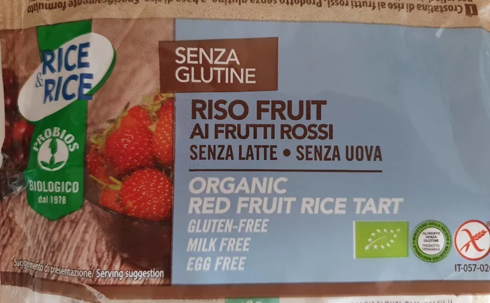 Riso fruit ai frutti rossi
