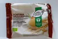 Tortina carota e mandorla