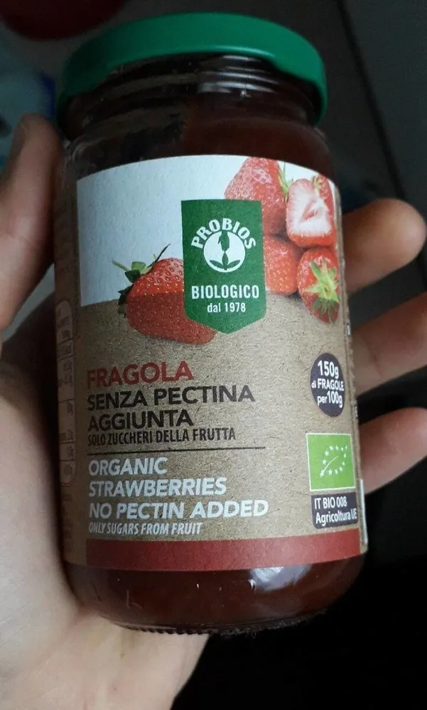 Composta biologica di fragola