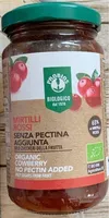 Composta di mirtilli rossi