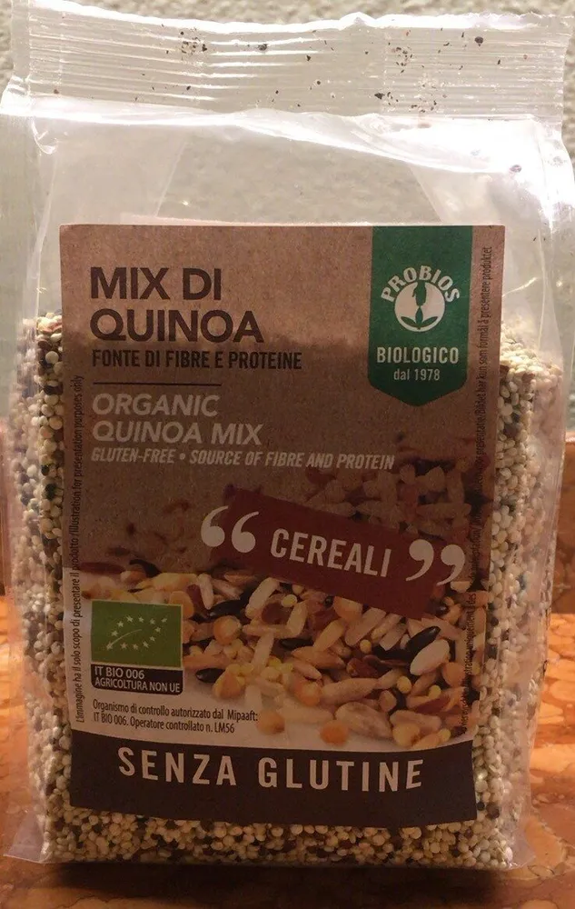 Probios mix di quinoa fonte di fibre e proteine