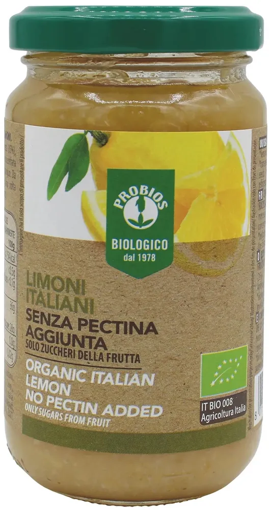 Limoni italiani senza pectina aggiunta