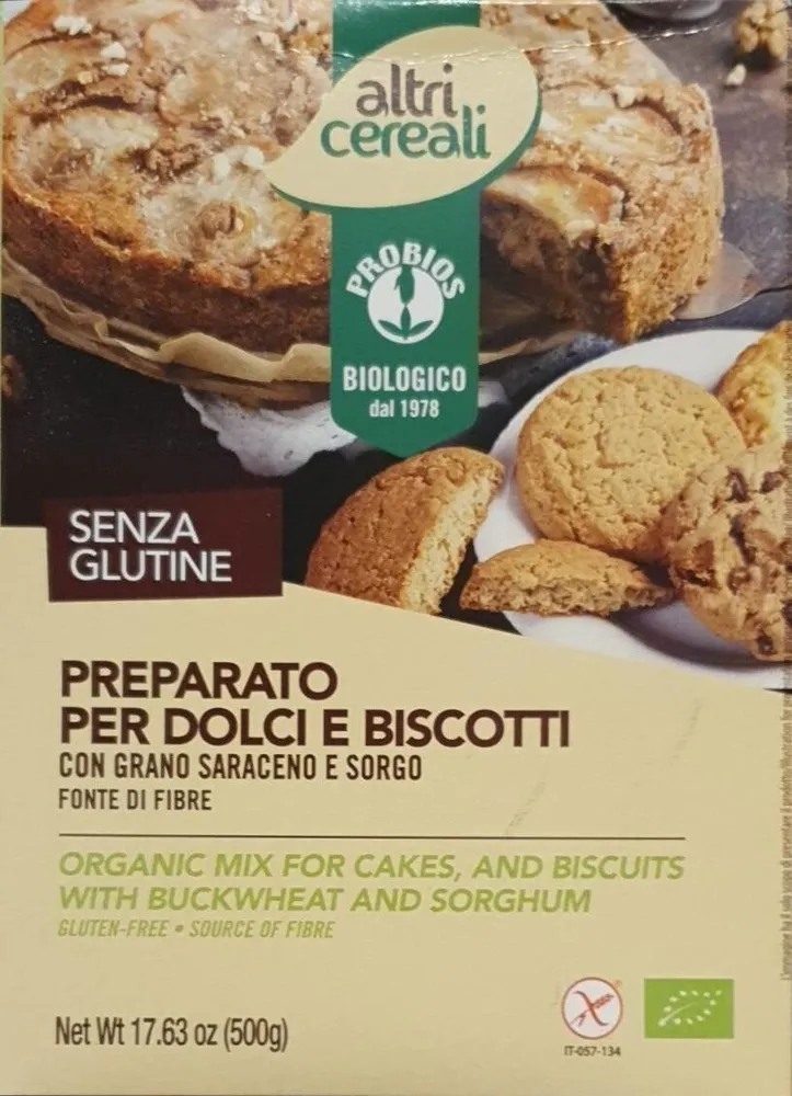 Preparato per dolci e biscotti