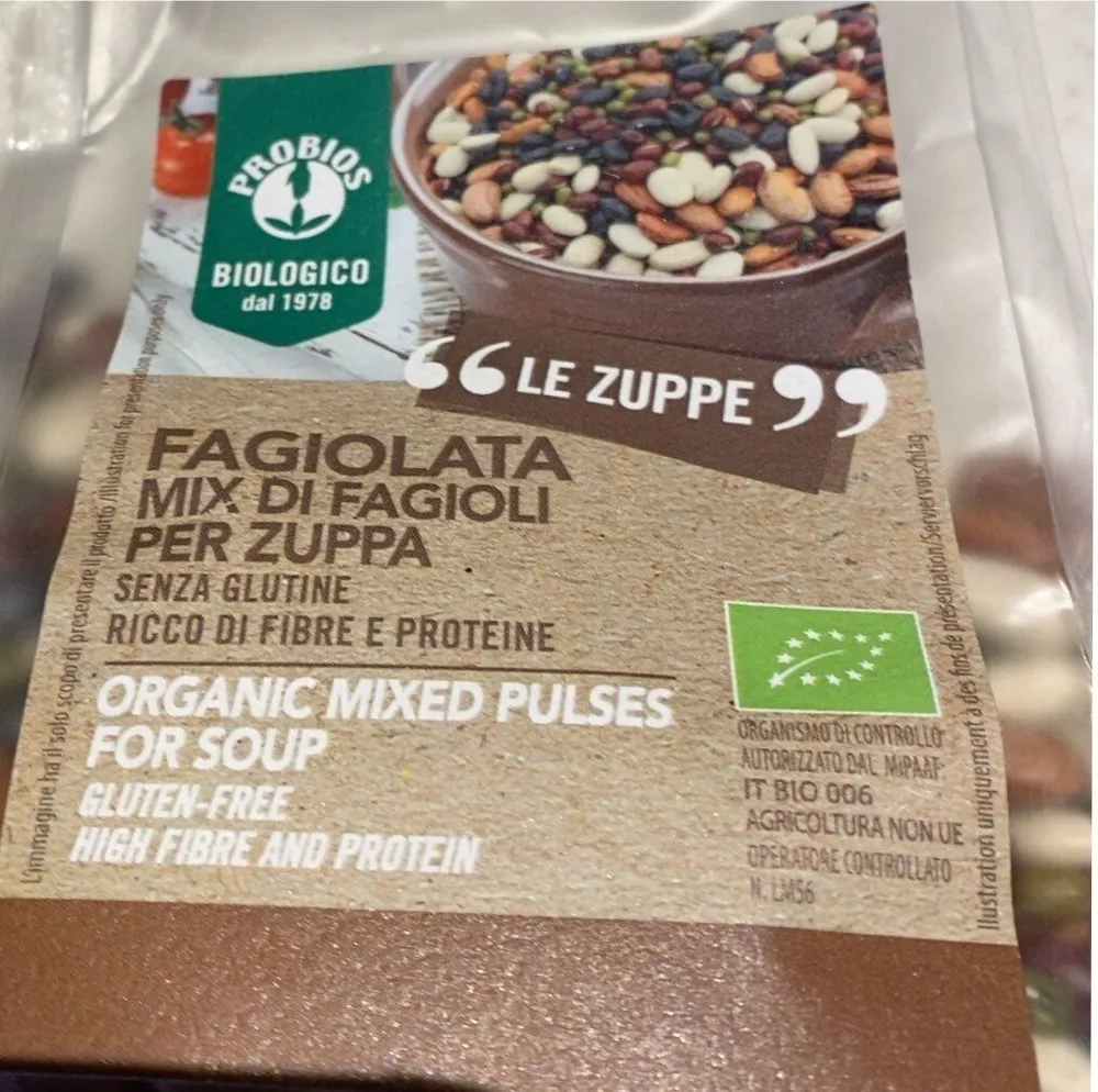 Fagiolata mix di fagioli per zuppa