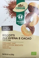 Biscotti all’avena e cacao