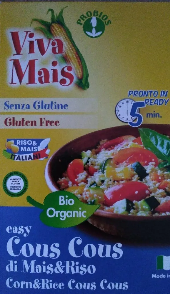 Easy cous cous di mais&riso