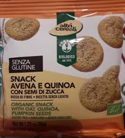Snack Avena e Quinoa con semi di Zucca