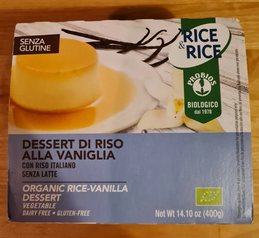 Dessert du risque allait vanilla