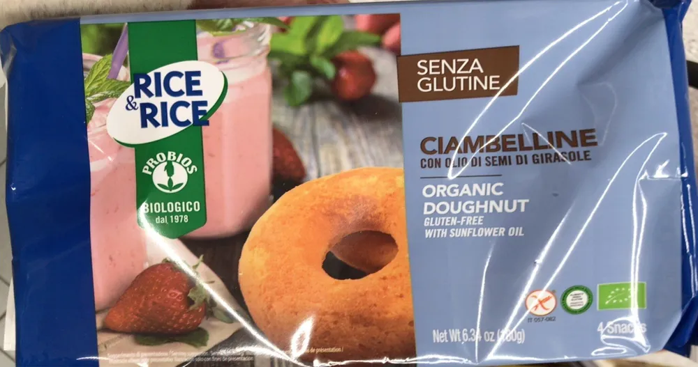 Ciambelline senza glutine