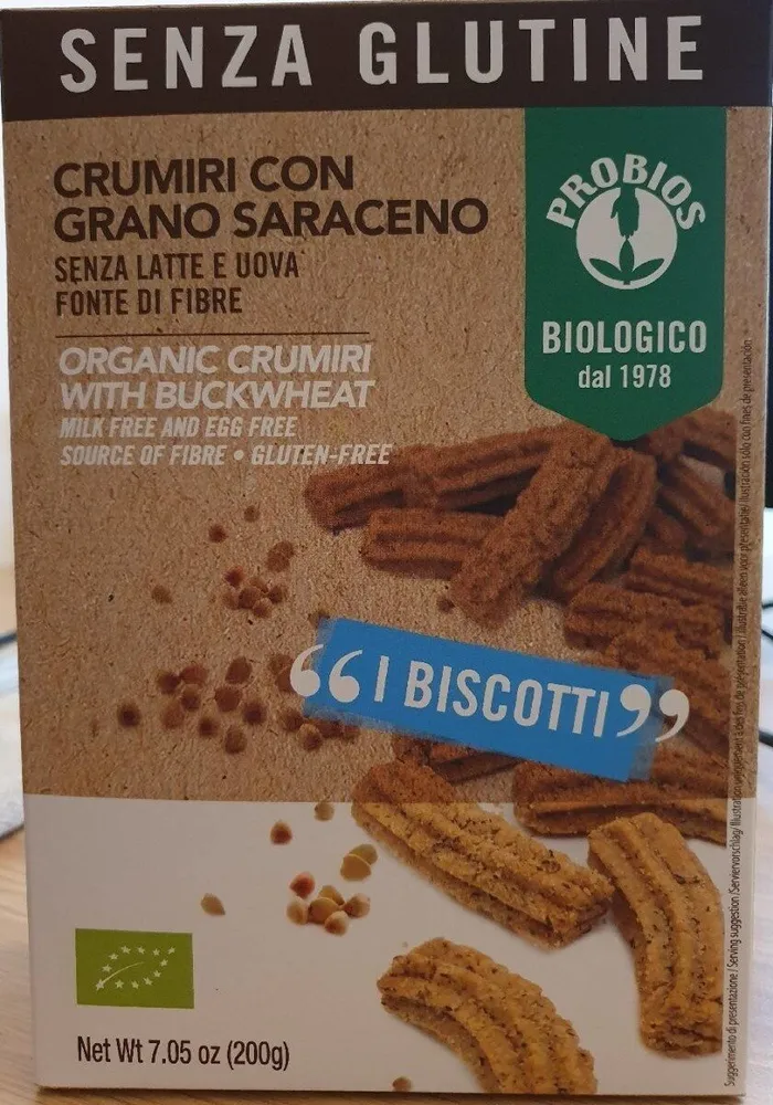 Crumiri con grano saraceno