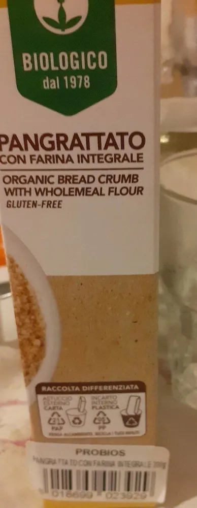 Pangrattato con farina integrale