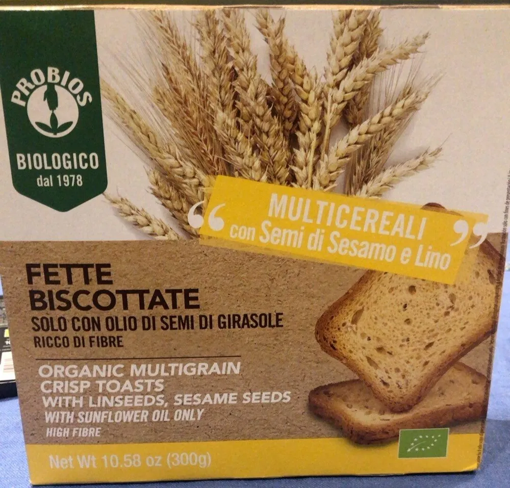 Fette biscottate multicereali