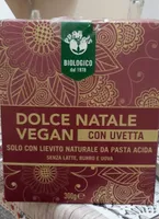 Dolce natale vegan con uvetta