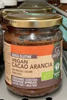 Vegan cacao arancia