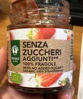 Bio polpa concentrata di fragola