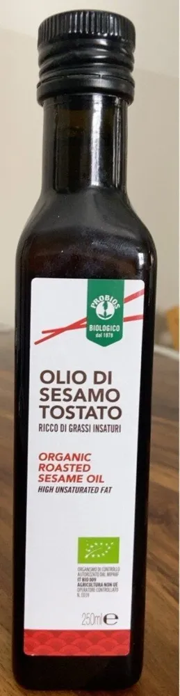 Olio di sesamo tostato